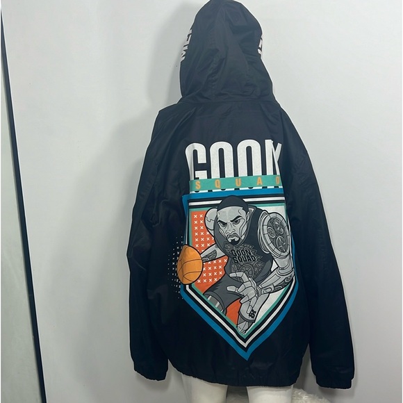 LEBRON JAMES MEMBER ONLY  LOONEY TUNES SPACES JAM GOON SQUAD JACKET SIZE L - Picture 1 of 11